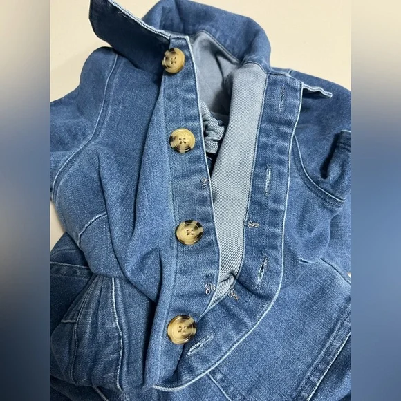 JACKSON ROWE Chalet Denim Playsuit - Picture 6 of 12